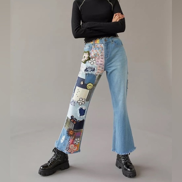🎉HP x 2🎉UO BDG High-Waisted Flare Jean-Indigo Craft, Tinted Denim, Size: 26, NWT - Picture 1 of 16